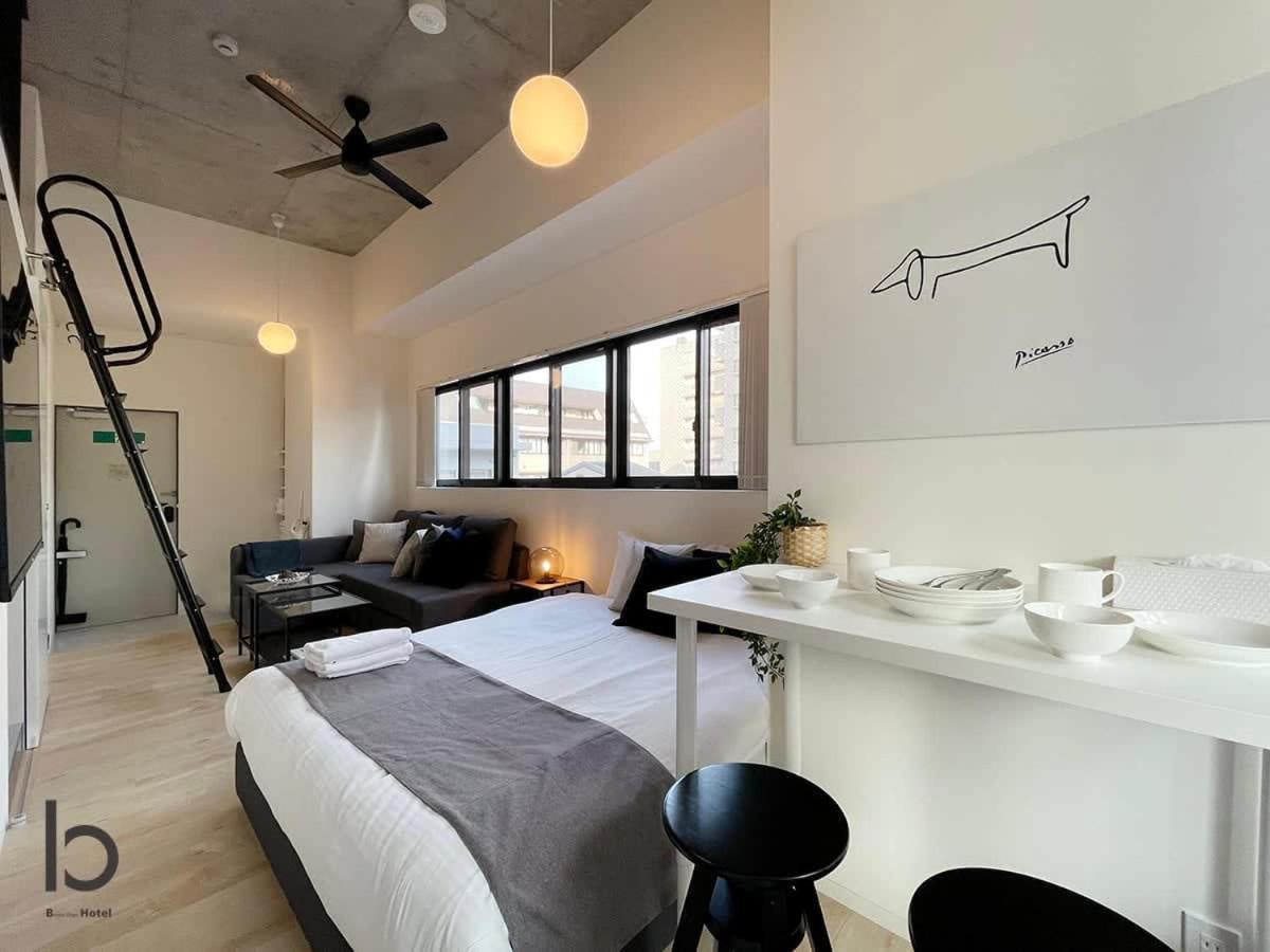Bhotel Nekoyard - Contemporary Loft Studio Near Peace Park Hiroshima Eksteriør bilde